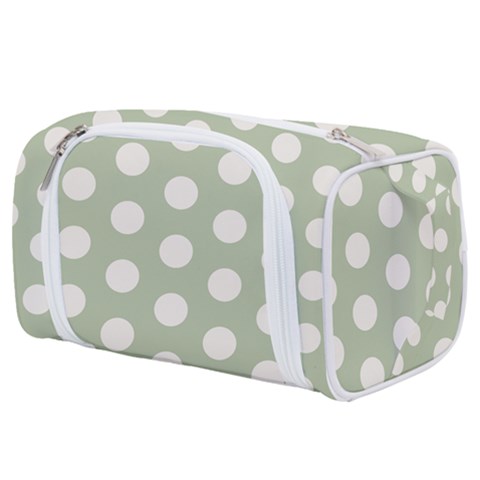 Polk Dots Seamless Pattern Toiletries Pouch from ArtsNow.com