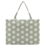 Polk Dots Seamless Pattern Zipper Medium Tote Bag