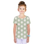 Polk Dots Seamless Pattern Kids  One Piece T-Shirt