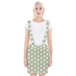 Polk Dots Seamless Pattern Braces Suspender Skirt