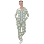 Polk Dots Seamless Pattern Women s Tracksuit