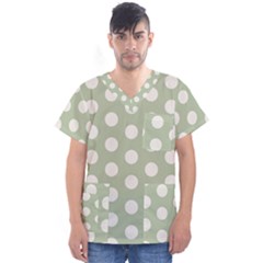 Men s V-Neck Scrub Top 