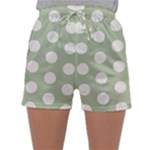 Polk Dots Seamless Pattern Sleepwear Shorts