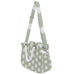 Polk Dots Seamless Pattern Rope Handles Shoulder Strap Bag