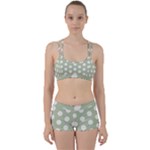 Polk Dots Seamless Pattern Perfect Fit Gym Set