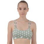 Polk Dots Seamless Pattern Line Them Up Sports Bra