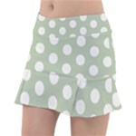 Polk Dots Seamless Pattern Classic Tennis Skirt