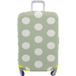 Polk Dots Seamless Pattern Luggage Cover (Large)