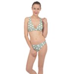 Polk Dots Seamless Pattern Classic Banded Bikini Set 