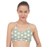 Polk Dots Seamless Pattern Basic Training Sports Bra