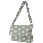 Polk Dots Seamless Pattern Full Print Messenger Bag (S)