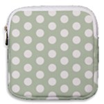 Polk Dots Seamless Pattern Mini Square Pouch