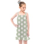 Polk Dots Seamless Pattern Kids  Overall Dress