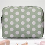 Polk Dots Seamless Pattern Make Up Pouch (Large)