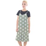 Polk Dots Seamless Pattern Camis Fishtail Dress