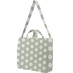 Polk Dots Seamless Pattern Square Shoulder Tote Bag