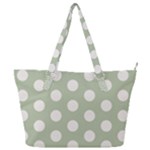 Polk Dots Seamless Pattern Full Print Shoulder Bag