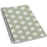 Polk Dots Seamless Pattern 5.5  x 8.5  Notebook