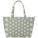 Polk Dots Seamless Pattern Back Pocket Shoulder Bag 