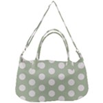 Polk Dots Seamless Pattern Removable Strap Handbag