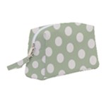 Polk Dots Seamless Pattern Wristlet Pouch Bag (Medium)