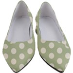 Polk Dots Seamless Pattern Women s Block Heels 