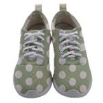 Polk Dots Seamless Pattern Women Athletic Shoes