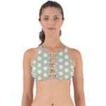 Polk Dots Seamless Pattern Perfectly Cut Out Bikini Top