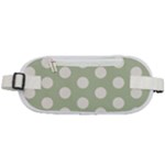 Polk Dots Seamless Pattern Rounded Waist Pouch