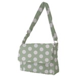 Polk Dots Seamless Pattern Full Print Messenger Bag (M)