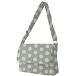 Polk Dots Seamless Pattern Full Print Messenger Bag (L)