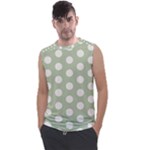 Polk Dots Seamless Pattern Men s Regular Tank Top