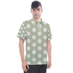 Polk Dots Seamless Pattern Men s Polo T-Shirt