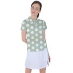 Polk Dots Seamless Pattern Women s Polo T-Shirt