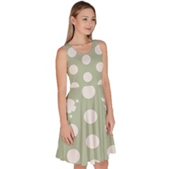 Knee Length Skater Dress With Pockets 