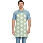 Polk Dots Seamless Pattern Kitchen Apron