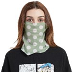 Polk Dots Seamless Pattern Face Covering Bandana (Two Sides)