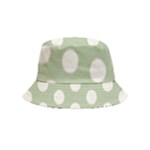 Polk Dots Seamless Pattern Inside Out Bucket Hat (Kids)