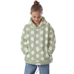 Polk Dots Seamless Pattern Kids  Oversized Hoodie