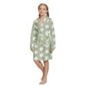 Kids  Long Sleeve Velvet Lounge Robe 