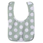 Polk Dots Seamless Pattern Baby Bib