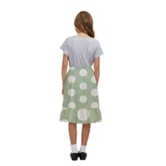 Kids  Ruffle Flared Wrap Midi Skirt 