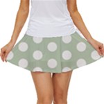 Polk Dots Seamless Pattern Women s Skort