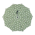 Polk Dots Seamless Pattern Automatic Folding Umbrella with Case (Large)