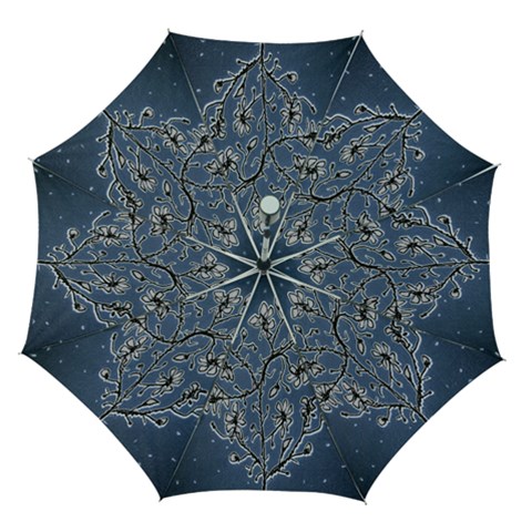 Nature Charm Drawing  Automatic Folding Umbrella with Case (Medium) from ArtsNow.com