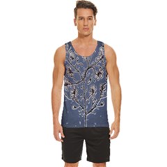 Men s Wide Collar Tank Top 