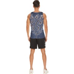 Men s Wide Collar Tank Top 