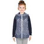 Nature Charm Drawing  Kids  Hooded Puffer Vest