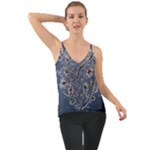 Nature Charm Drawing  Chiffon Cami