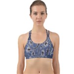 Nature Charm Drawing  Back Web Sports Bra